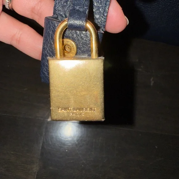 Saint Laurent Gold Padlock Detail - Picture 5 of 5